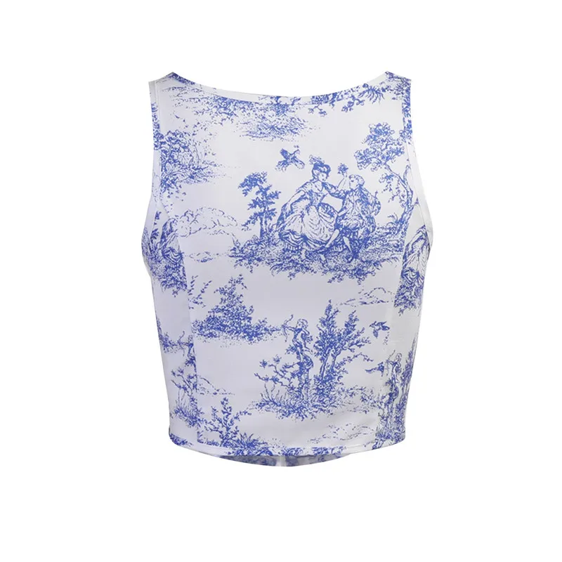 Летняя женская сексуальная майка Musuos без рукавов на шнуровке облегающие Топы