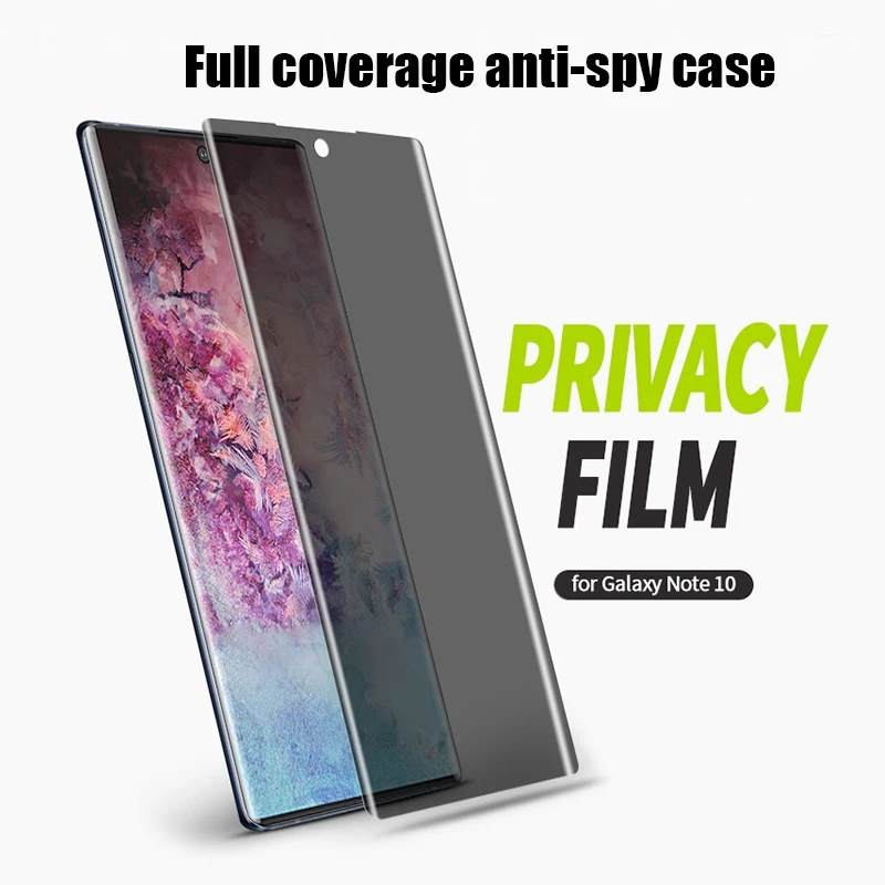 3D защитная пленка из закаленного стекла с открытым носком для samsung S10/S10 Plus/S10 5G |