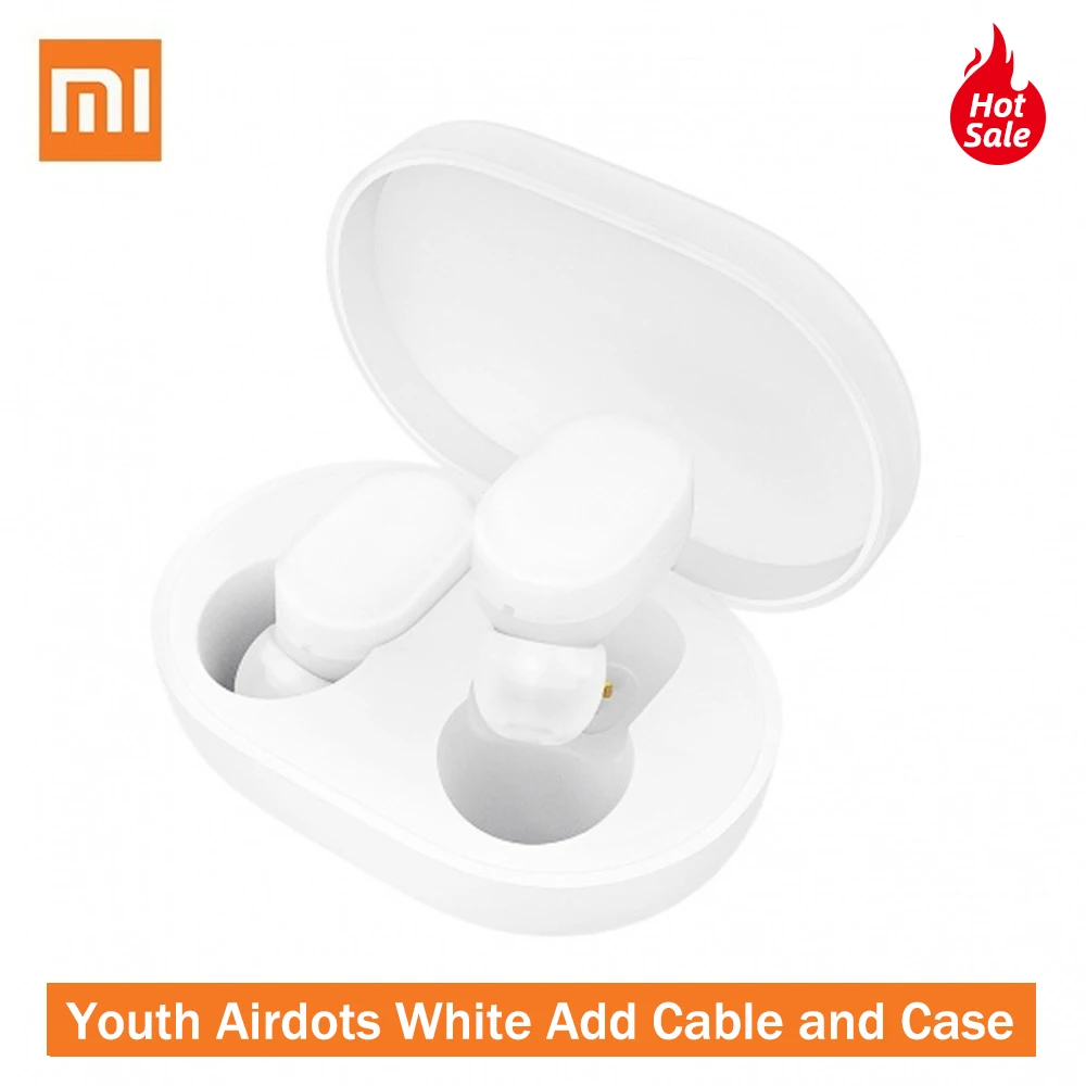 Оригинальный Xiaomi Airdots TWS Белый беспроводной Bluetooth 5 0 наушники сенсорное