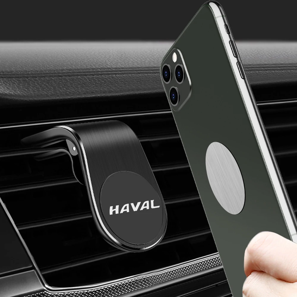 Магнитный автомобильный держатель для телефона Haval H6 H2 H3 H9 M6 F7 F7X Jolion 2021 Auto GPS 360