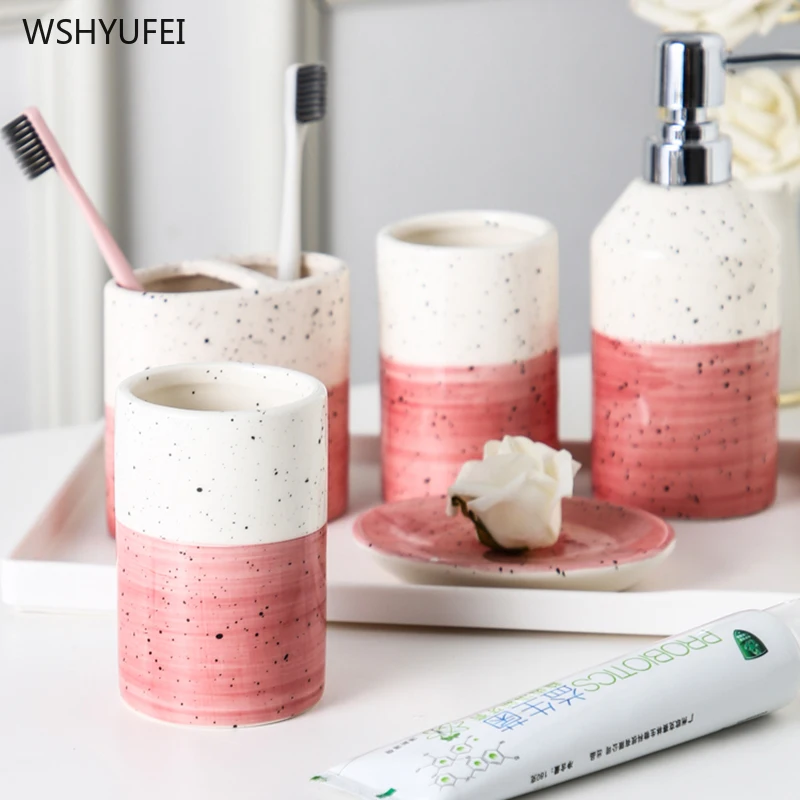 Прямая моющаяся чашка в японском стиле для ванной комнаты бытовые креативные