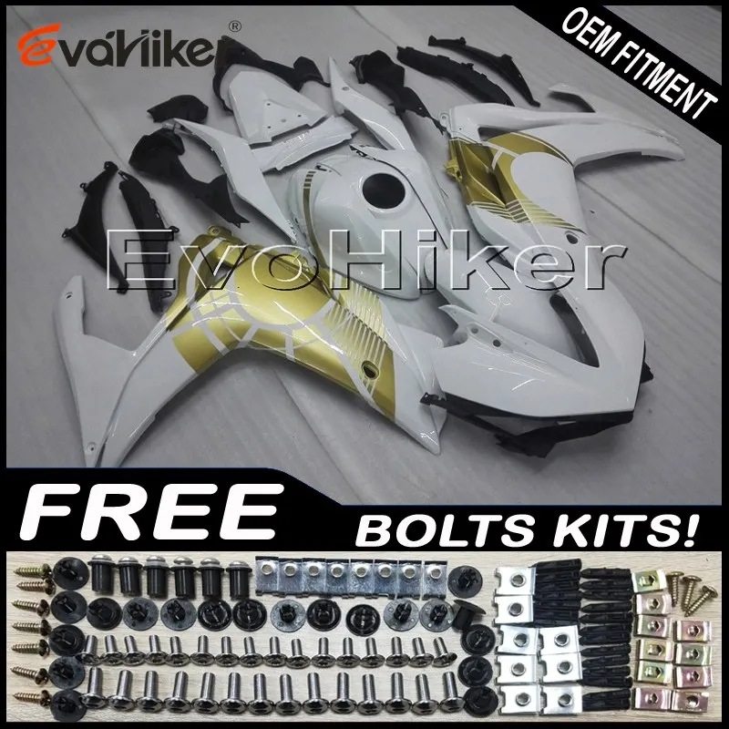 

Обтекатели из АБС-пластика для YZFR3 2015 2016 YZFR25 2015 2016 золотой белый YZF R3 15 16 панели мотоцикла комплект кузова литьевая форма