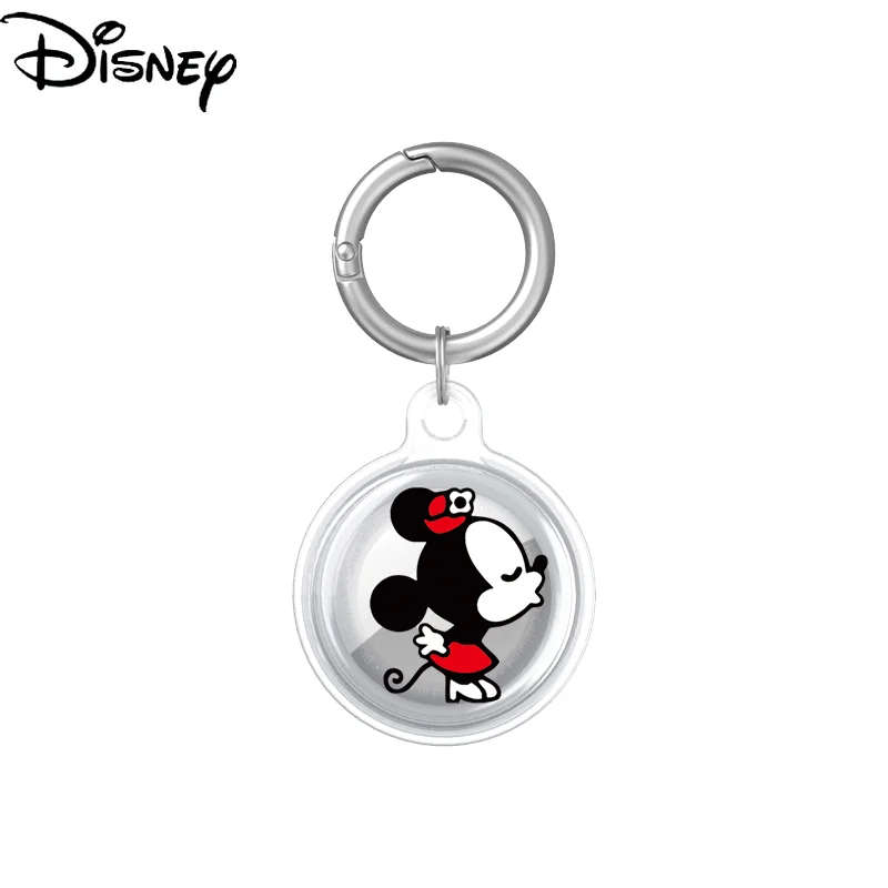 

Disney cartoon Mickey Minnie for AirTag for couples protective cover all-inclusive anti-lost device iPhone anti-drop soft shell