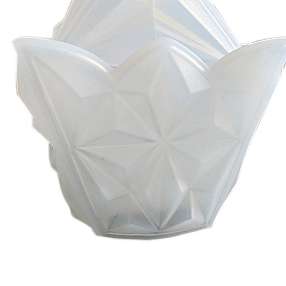 DIY эпоксидная Хрустальная пирамида коробка для хранения силиконовые формы дома