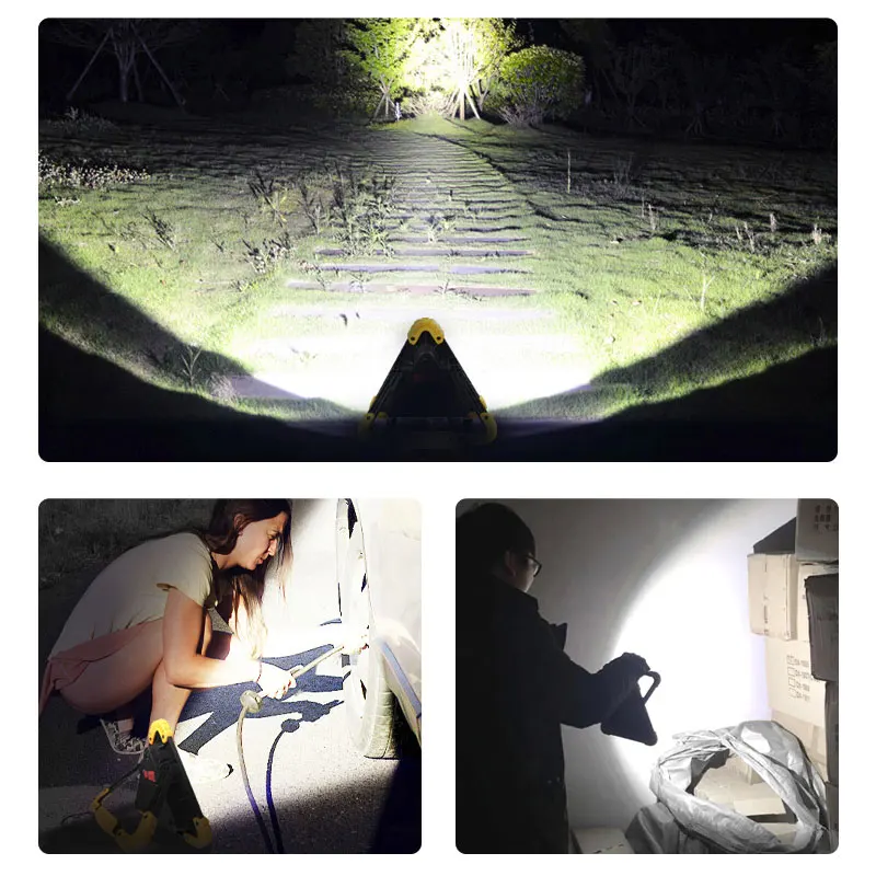 

Triangle Warning Sign Triangle Car LED Work light Road Safety Emergency Breakdown Alarm lamp Portable Flashing light on hand