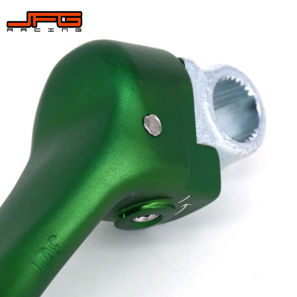 Мотоцикл с ЧПУ Новый кованый стартовый рычаг стартера педаль для KAWASAKI KXF250 KX250F KXF