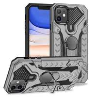 luxury armor phone case on for iphone 11 12 pro max magnetic ring holder stand cover for iphone x xs max xr 8 7 plus 12mini case