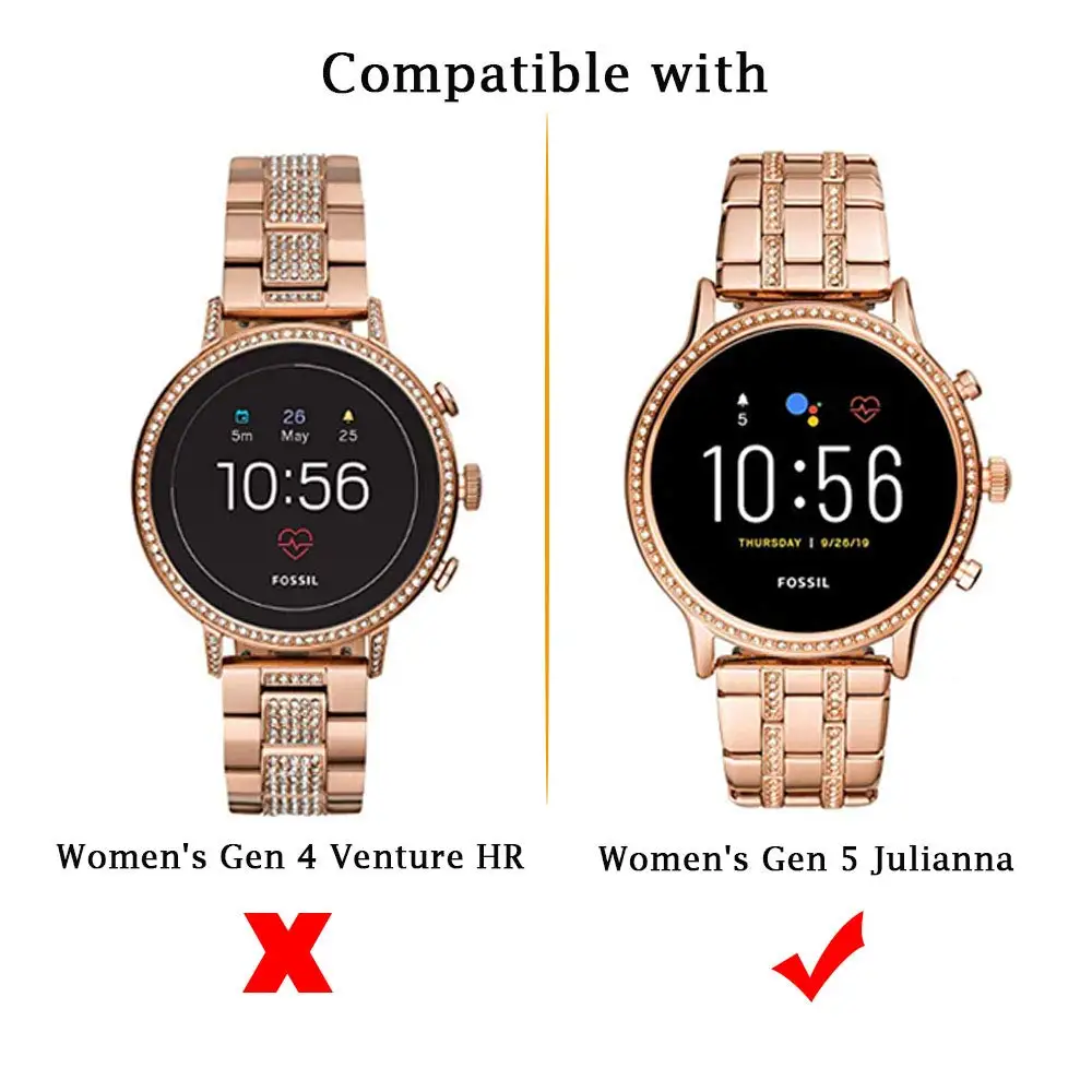 Для Fossil Women Gen 5 Julianna защита для экрана из закаленного стекла Смарт-часы |