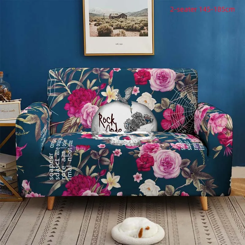 Новый Цветочный 3D чехол для дивана эластичный растягивающийся 1/2/3/4 Seater Sof чехлы
