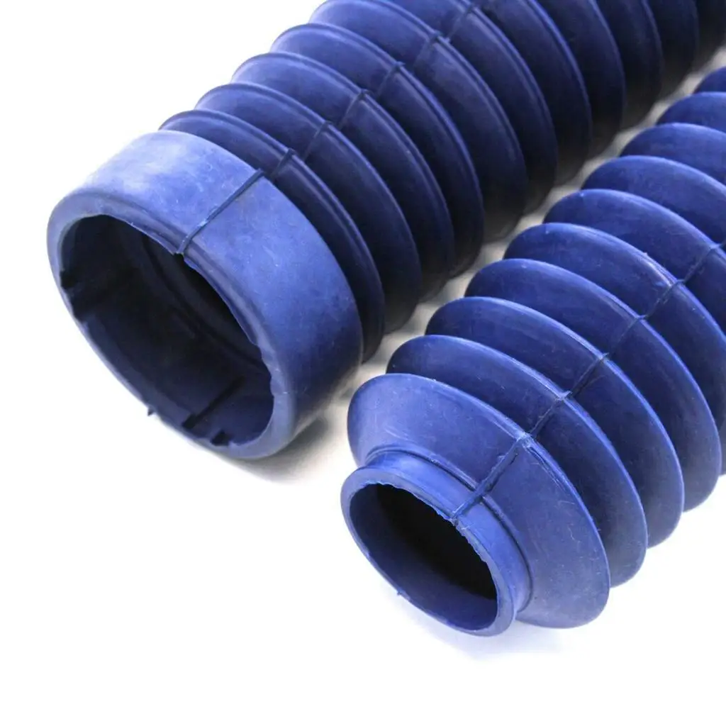 

2 PIECES FORK BOOTS BLUE UNIVERSAL FRONT SHOCK BOOTS for HONDA ATC 250R 350X