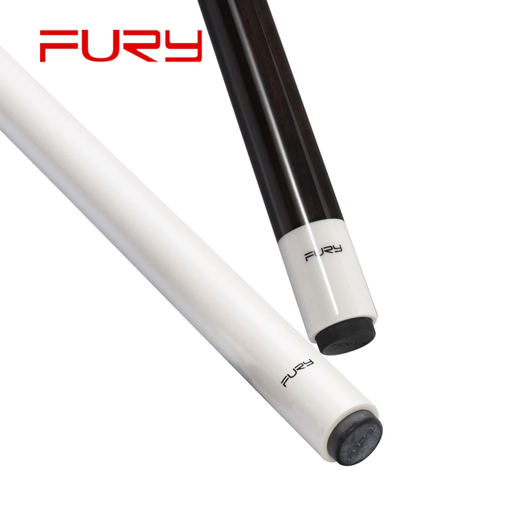 Кий для бильярда FURY JPW 4/8 13 мм 107 см кленовый вал G10 черный бакелитовый наконечник