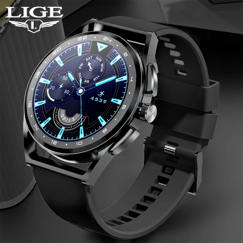 

Смарт-часы LIGE женские, 1,32 дюйма, HD экран, Bluetooth