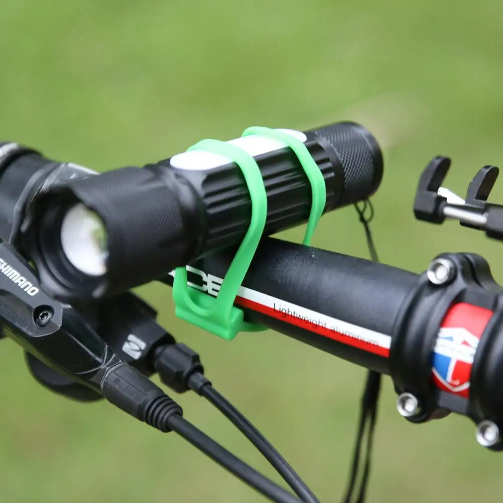 Силиконовый ремешок для крепления к Горный Дорожный фонарь полосы телефона и