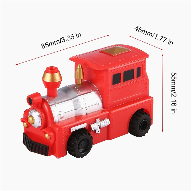 

Enlighten Pen Draw toy railroad Inductive Trains Children's RC Train Tank Toy Car Draw Lines Induction Rail Track Car Kids