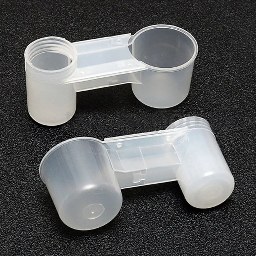 10 шт. пластиковая поилка для птиц питатель бутылка воды чашка кошка курица голубь