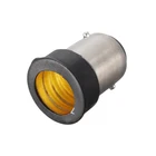 Адаптер B15-E14, маленькая байонетная розетка, термостойкая основа для лампы, держатель для лампы, держатель для светодиодной лампы E14
