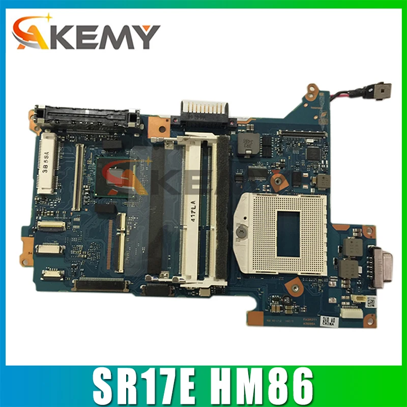 

AKEMY FASRSY2 A3809A For Toshiba Portege R30 laptop motherboard SR17E HM86