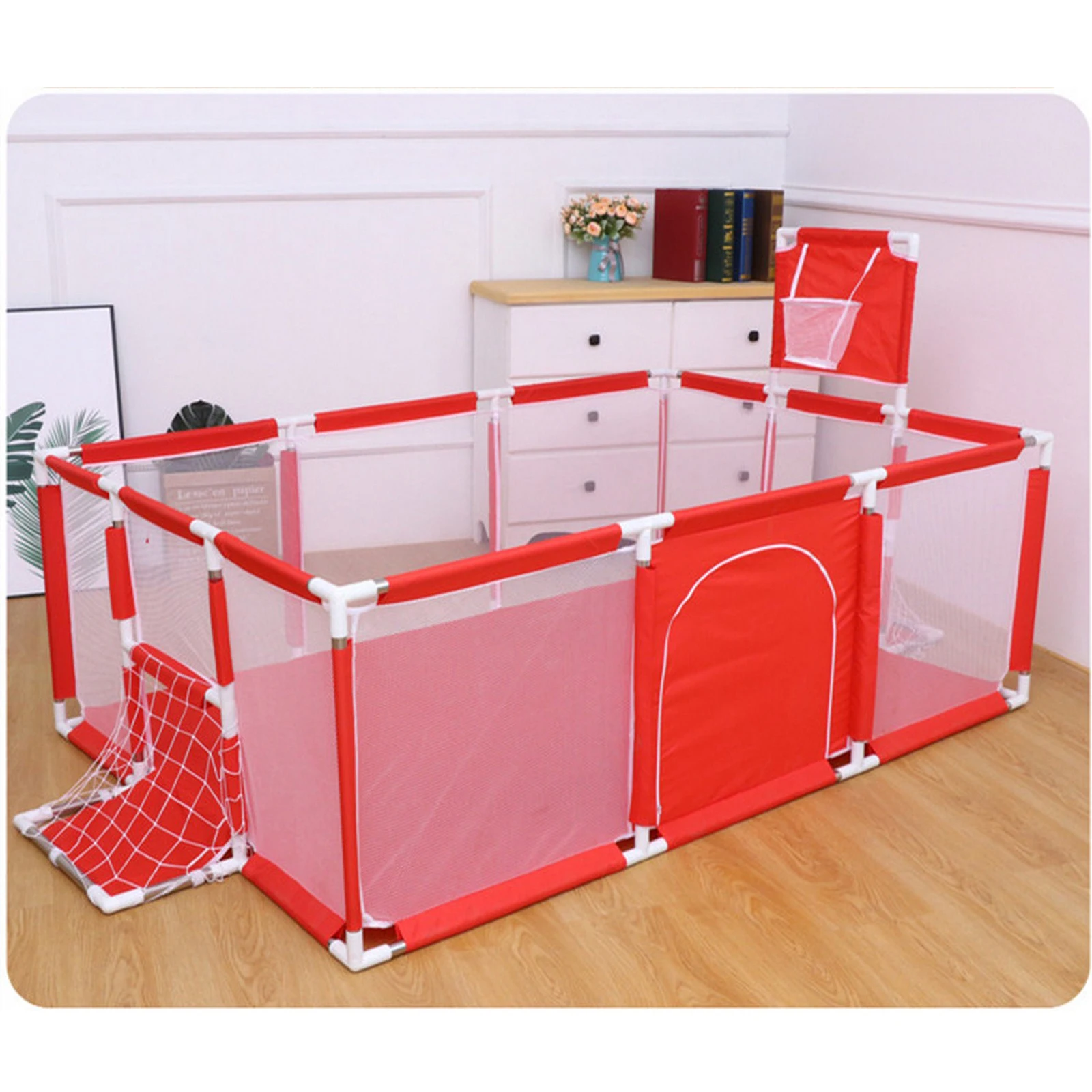 Складная детская игровая площадка детский игровой центр забор с сетчатой стеной