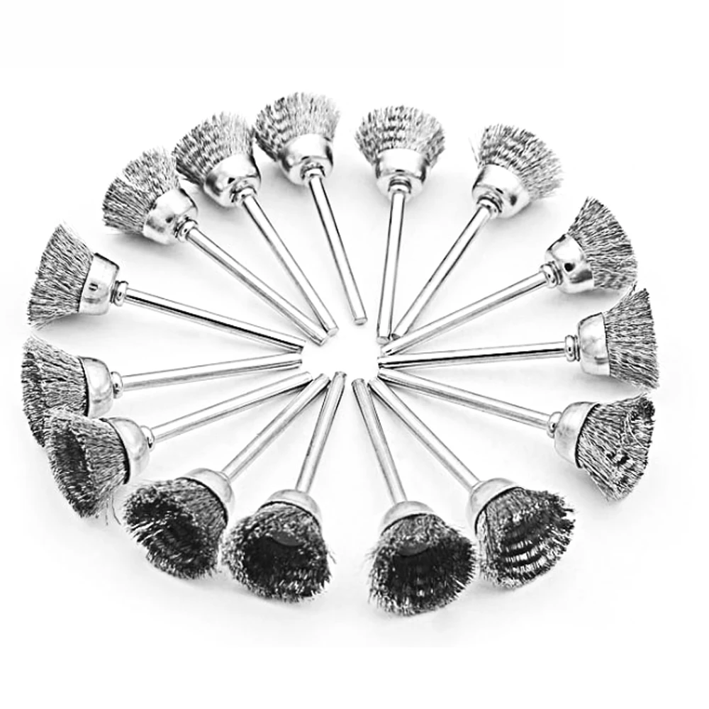 Набор щеток для полировки и шлифовки комплект из 45 вращающихся мини-инструментов