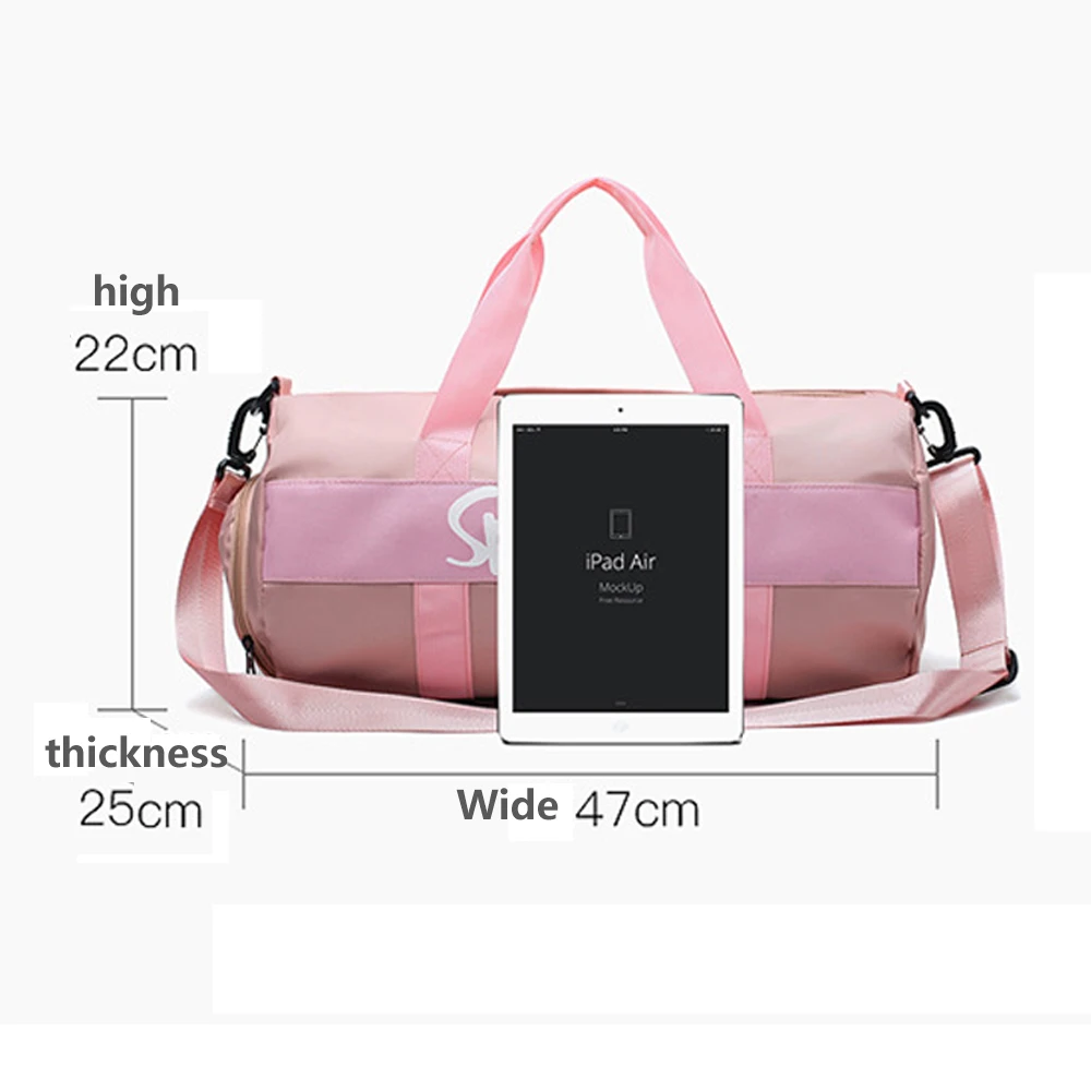 20 35L большой Ёмкость Сумки для зала Для мужчин спортивная сумка отделение сухого