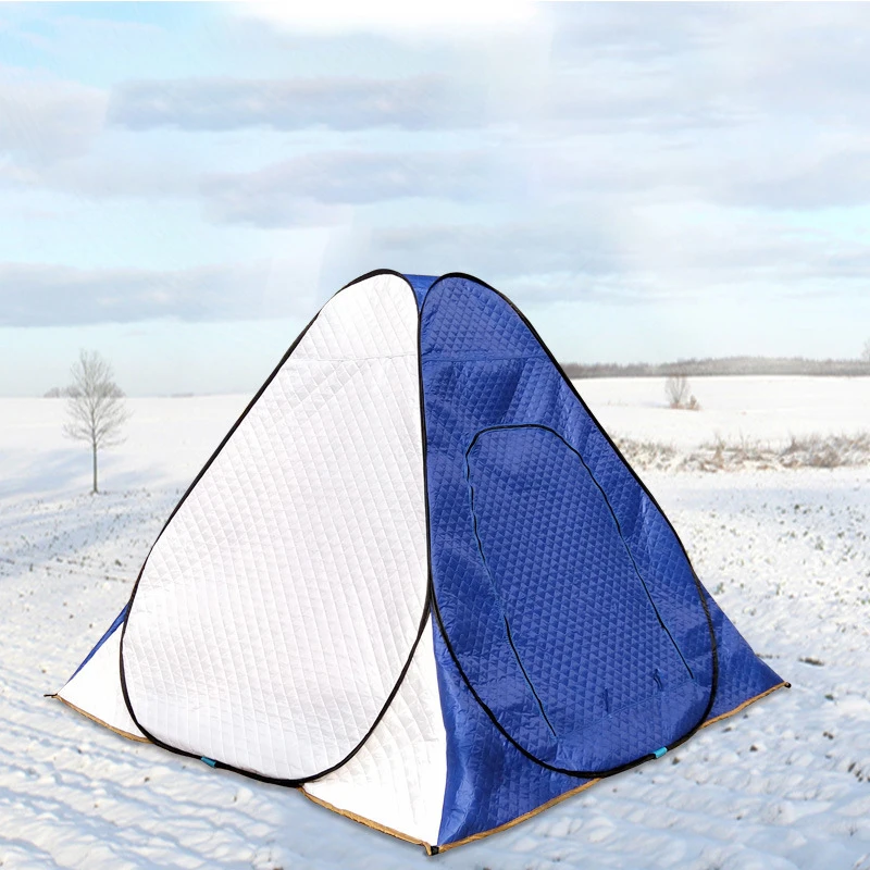 Уличные походные зимние хлопковые палатки для подледной рыбалки толстые