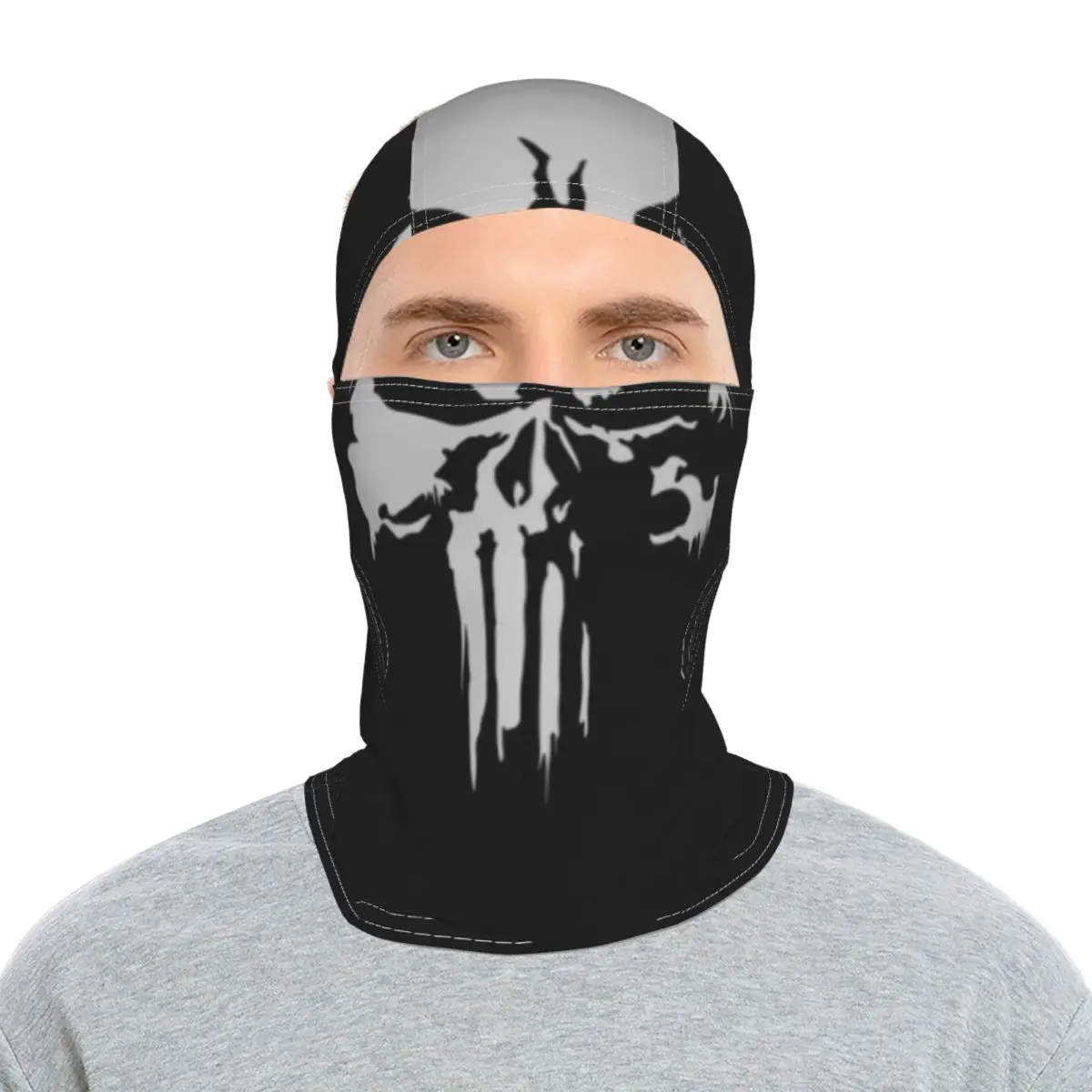 

2021 Skull Pattern Outdoor Sports Riding Sunscreen Headgear Originality Balaclava Full Face Towel Lovely Motorcycle Mask