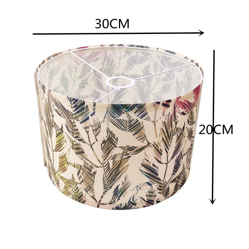 Цилиндрический абажур современный круглый светильник 12 дюймов 60 Вт диаметр 30 см |