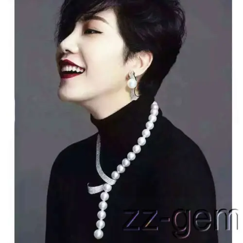 Женское ожерелье с микрозакрепкой 10 мм