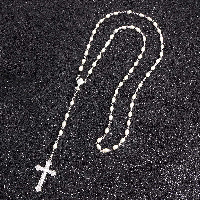 Коми религиозное ожерелье с имитацией жемчуга из бисера ортодоксальным