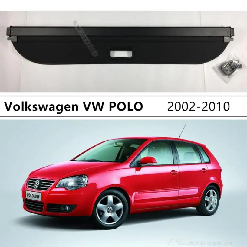 

Для задней крышки багажника защитный щит для Volkswagen VW POLO 2002 03 04 05 06 2007 2008 2009 2010 высокое качество Aoto аксессуары