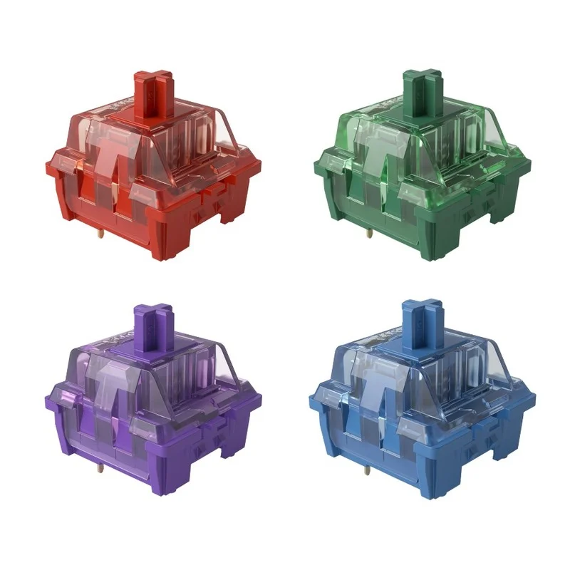 

Original AKKO CS Hot Swap Mechanical Keyboard Blue Rose Red White Green Switch Keyboard Switch CS Switch For Mechanical Full Key