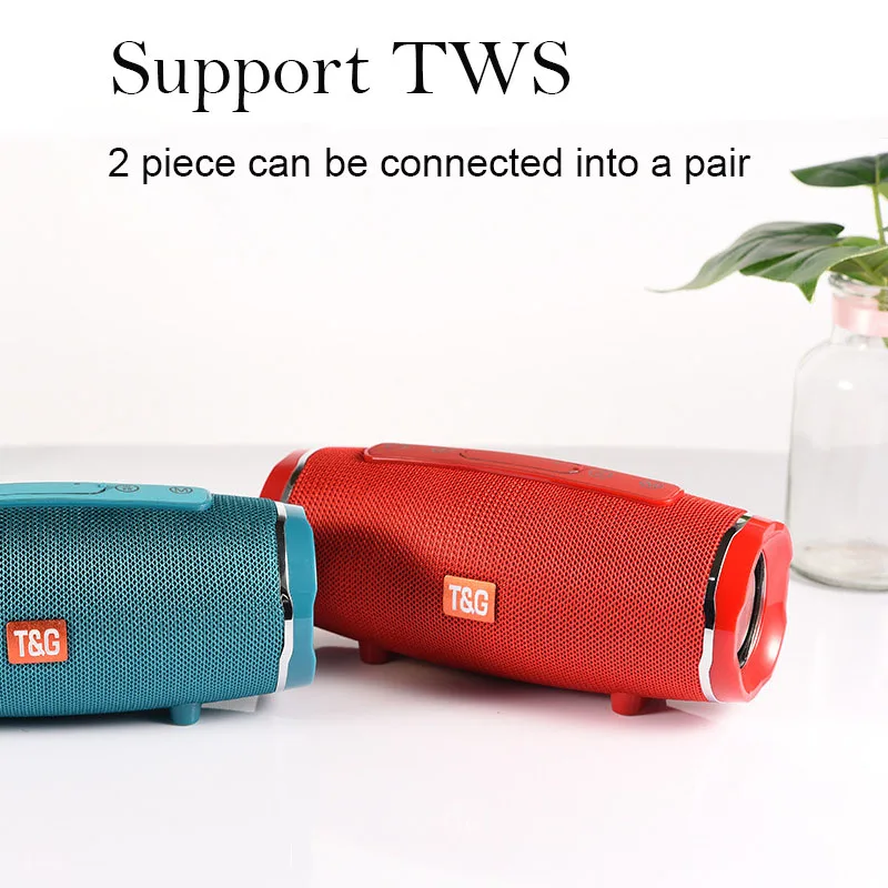 Портативный Bluetooth динамик 10 Вт мини боевой барабан звук беспроводной сабвуфер 1200