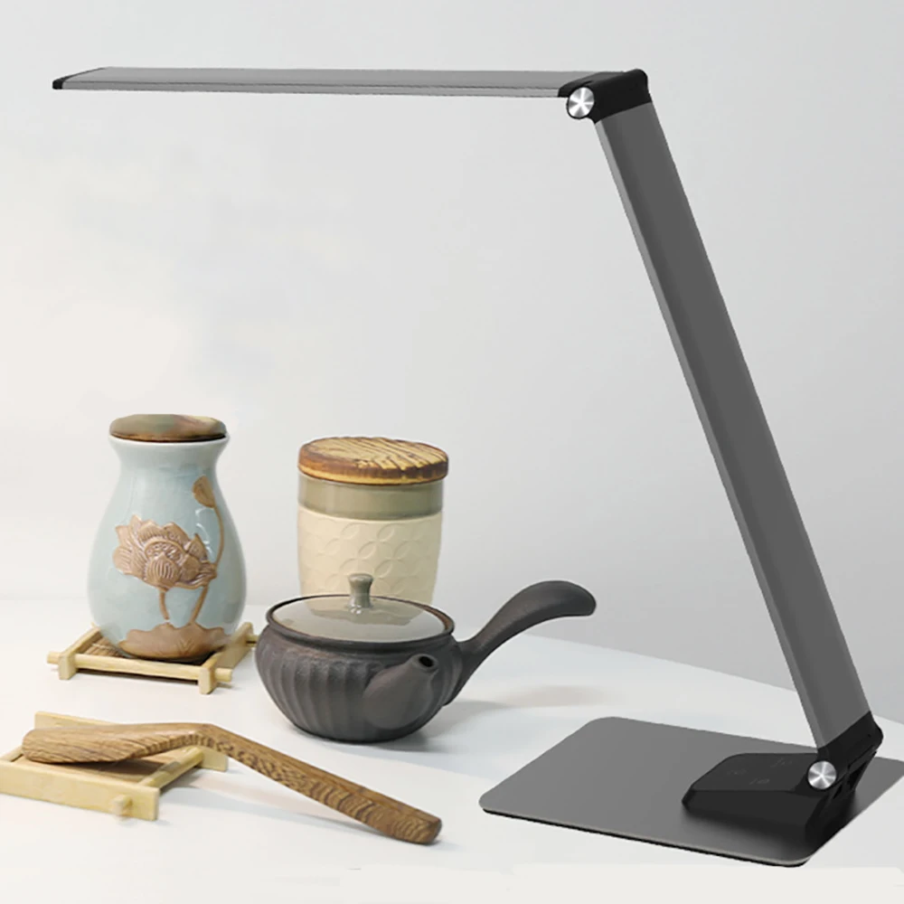 Desk Light USB Powered Smart Touch Three-level Dimming Table Lamps 160 Degrees Rotation Eye Protection Drafting for Work | Лампы и