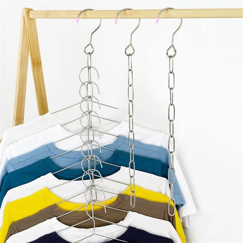 Вешалка для одежды из нержавеющей стали органайзер витрина магазина подвесные