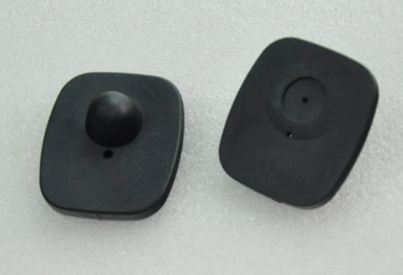 Радиочастотный жесткий ярлык eas 8 2 МГц для борьбы с кражами небольшой квадратный