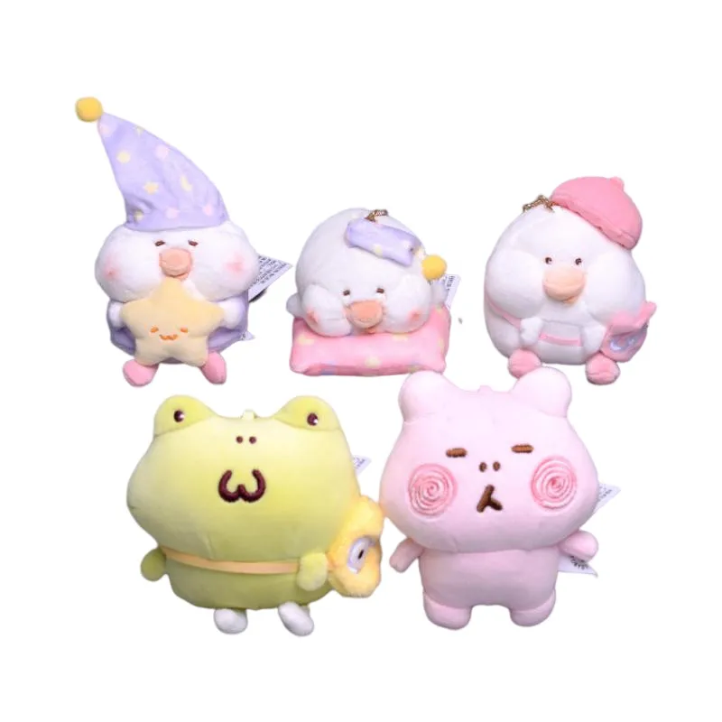 

Mai and Toby Cartoon Anime Little Cucumber Shufen Lying Position Toby Cute Plush Doll Pendant Bag Keychain