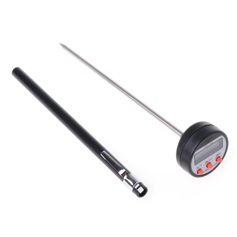 Цифровой термометр измеритель температуры детектор с датчиком зонда для