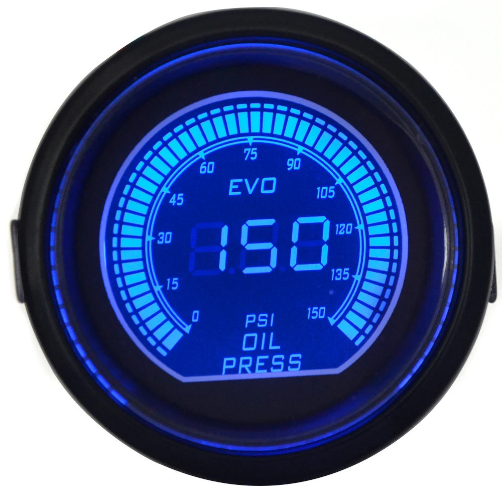 Манометр Dragon универсальный цифровой светильник измеритель давления масла 2