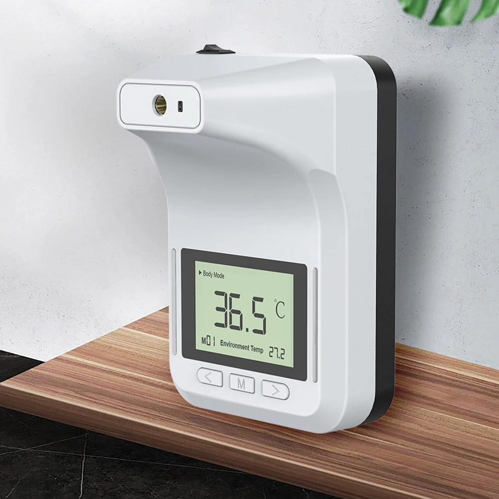 Настенный инфракрасный цифровой ЛОБНЫЙ термометр Бесконтактный температурный