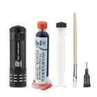 10CC синяя УФ светильник отверждающая маска для пайки BGA PCB чернила для сварки масляной краски предотвращает КОРРОЗИОННОЕ ударное воздействие