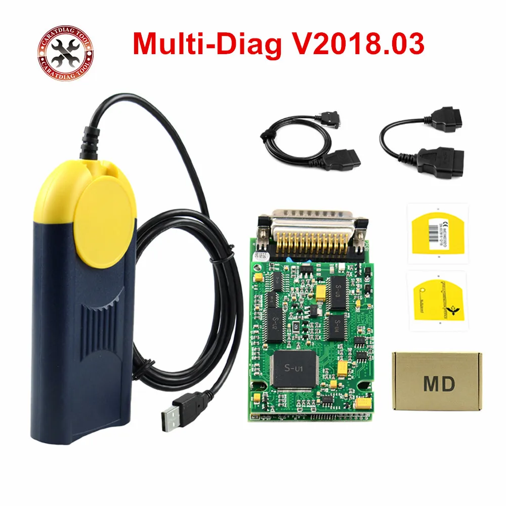 Автомобильный диагностический инструмент Multi Diag Access J2534 Pass Thru OBD2