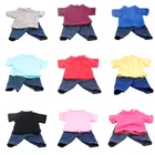 Кукольная одежда и штаны, подходят детям в возрасте 18 дюймов американская кукла  43 см для ухода за ребенком для мам, гиперреалистичный Пупс, девушки, наши поколения девочек плюшевого мишки, игрушка, подарок на Рождество