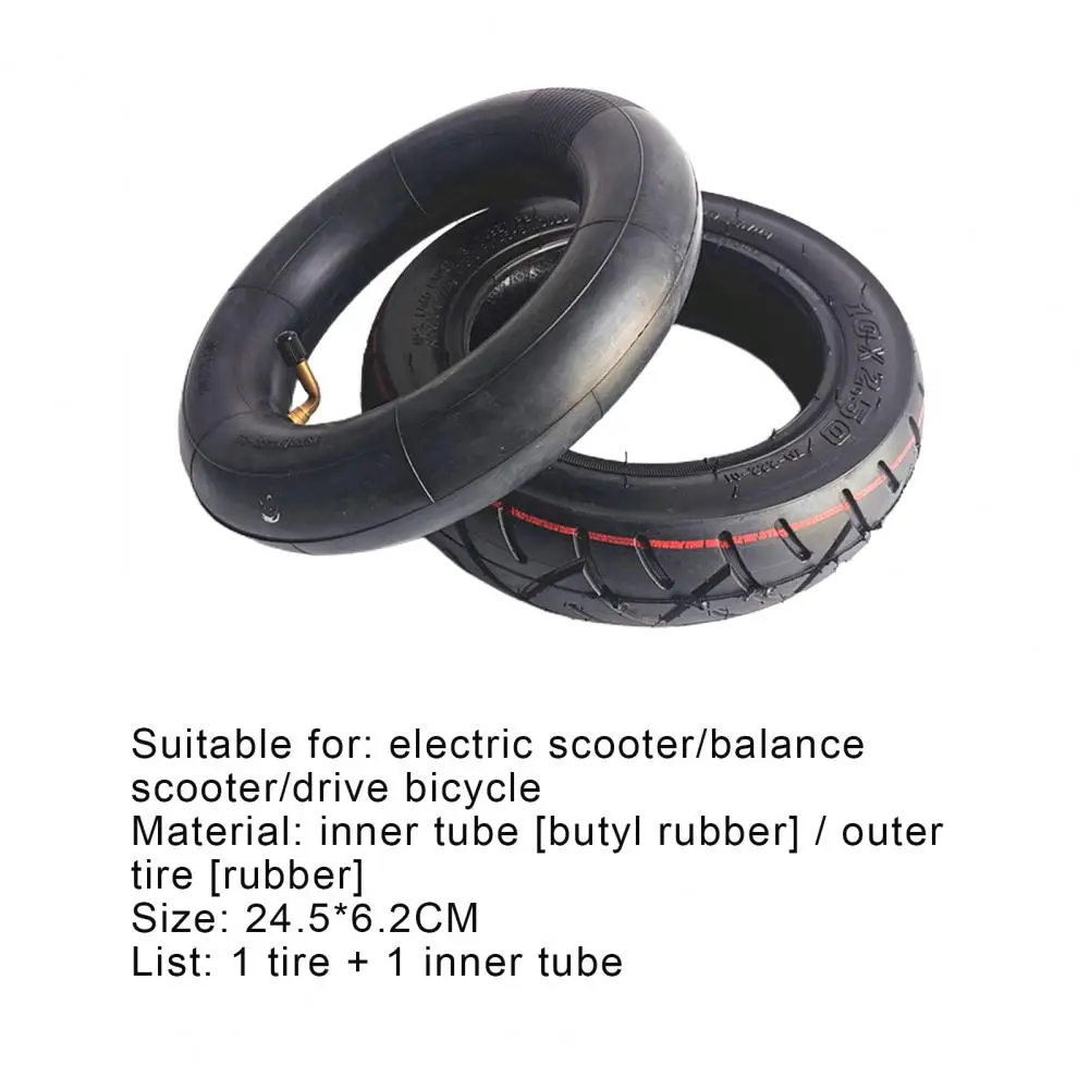 Шина для электрического скутера 10 дюймов утолщенная наружная и внутренняя шины