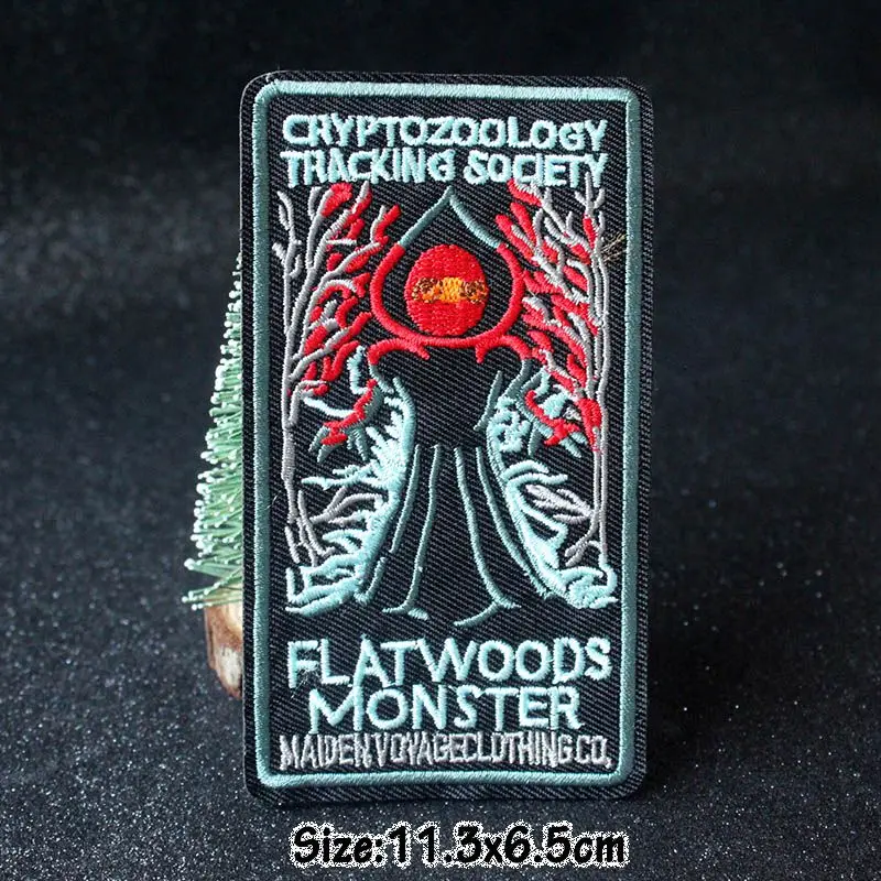 ND-PE3624CT Хороший DIY Рок Монстр патч, вышитые патчи для одежды железа на патчи на одежду панк Хиппи Патч Байкер значки аппликации - Цвет: ND-PE3624CT