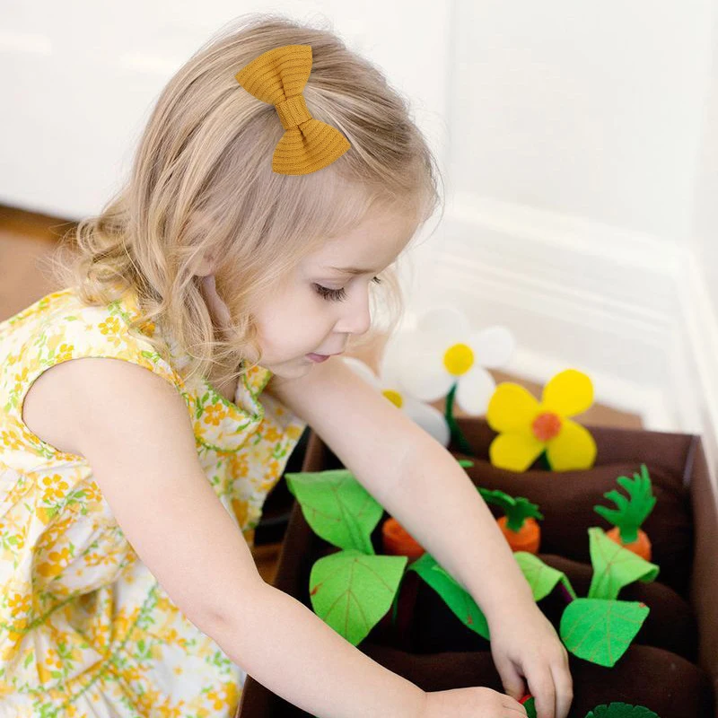 

Cute Little Girl Bow Hair Accessories Fashion Simple And Versatile Hairpins Bow Hairpins Women Girls Ladies Sweet Hairpins