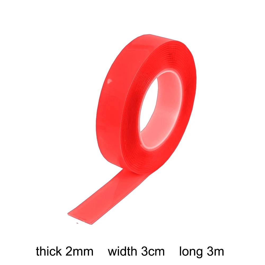 Нано двухсторонняя бесследная лента Съемная моющаяся сильная клейкая