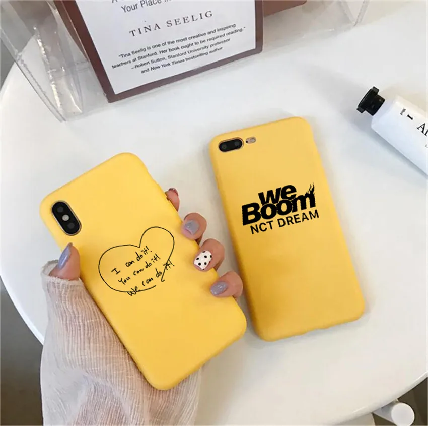 NCT DREAM We Boom Светлячок чехол для iPhone X 7 Plus XS 10 силиконовый чехол для телефона iPhone 6S 8 6 Plus XS Max чехол