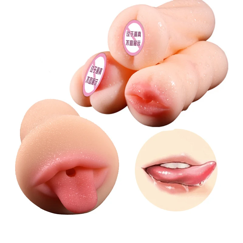 Взрослые секс игрушки для мужчин Реалистичная Глубокая глотка Мужской