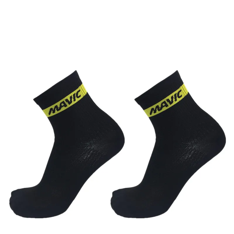 Бренд Профессиональный гоночные велосипедные носки Mavic Для мужчин женщин Сжатие