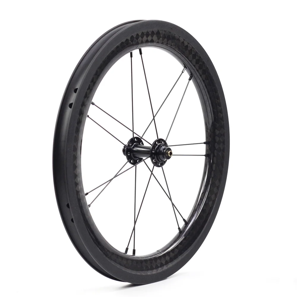 Внешний 5S 6s 7s карбоновые колеса 16 &quot1 3/8&quot 349 обод тормоза 38 мм для Brompton 3sixty